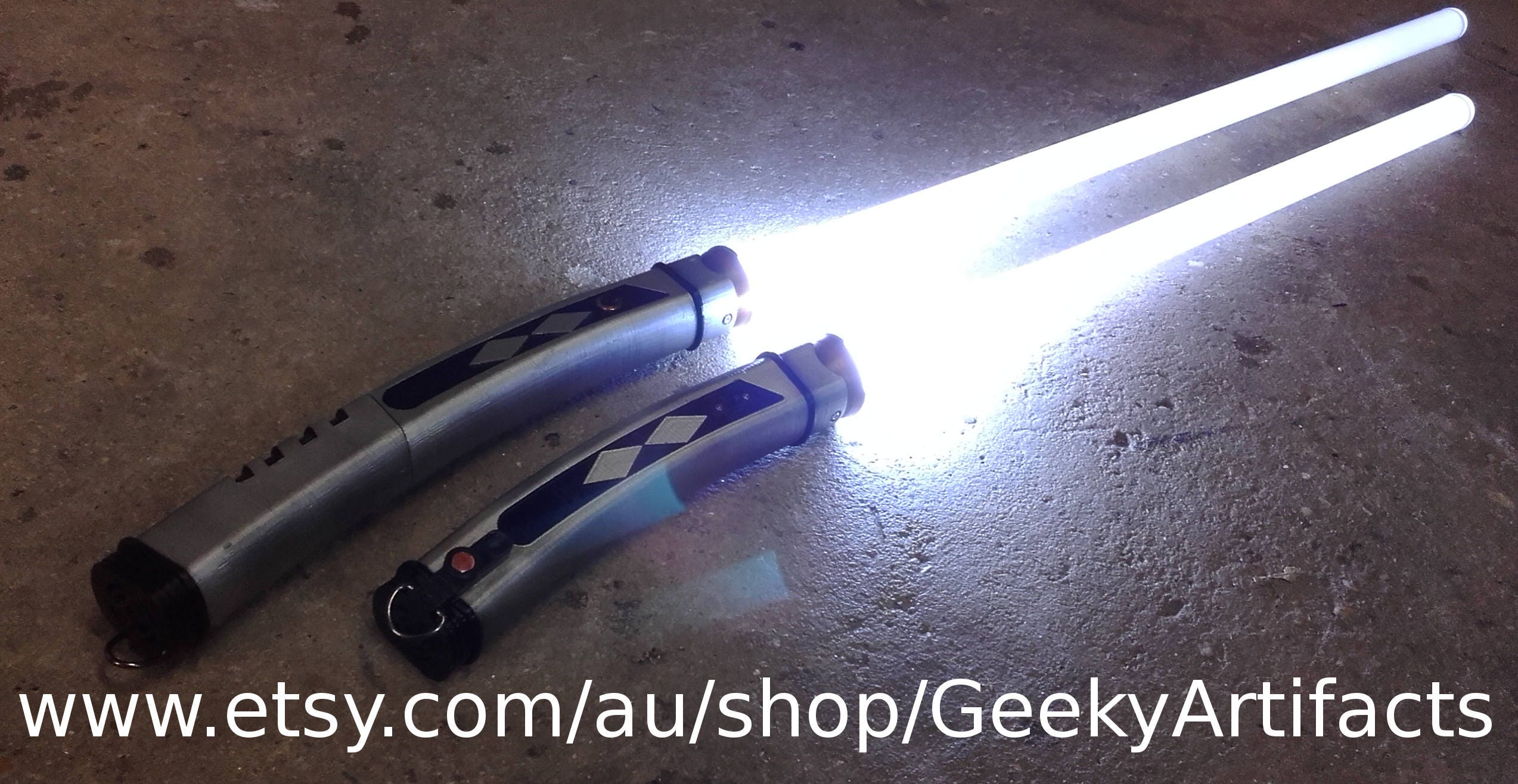 Ahsoka Tano Dual Lightsabers High Detail Custom Stunt