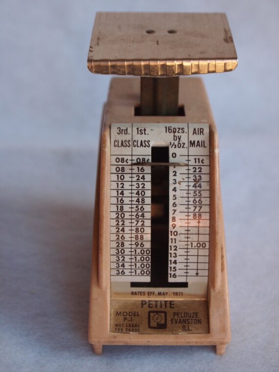 Vintage Small Postal Scale