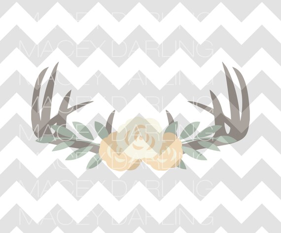 Free Free Floral Antler Svg 947 SVG PNG EPS DXF File