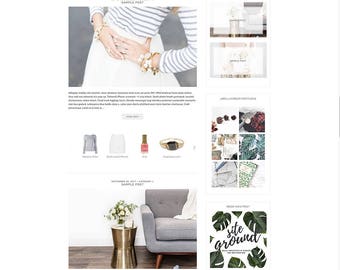 WordPress Theme // Genesis Child Theme // "Isabelle"