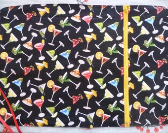 placemat for picnic or lunch compartment 'cocktails' theme