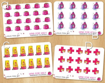 Stickers Sheets to Organize the Life of your Kitty! Also Available in Removable!