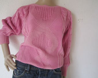 Vintage 80s oversize knit/knitted jumper