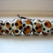 Leopard Inspired Lampwork Bead Set