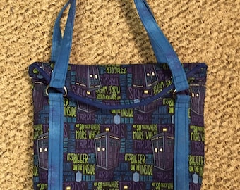 Doctor Who Slouchy Purse