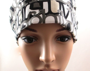 News Hour,Women's Surgical Scrub Hat,Chemo Hat,Scrub Hat,Scrub Cap,