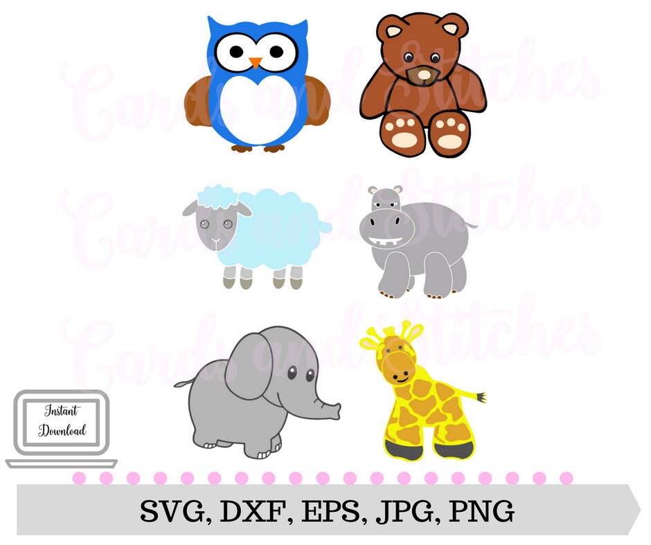 Download Baby Animals SVG Baby SVG Digital Cutting File Cricut