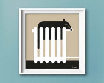 Cats are like water. By ICONEO