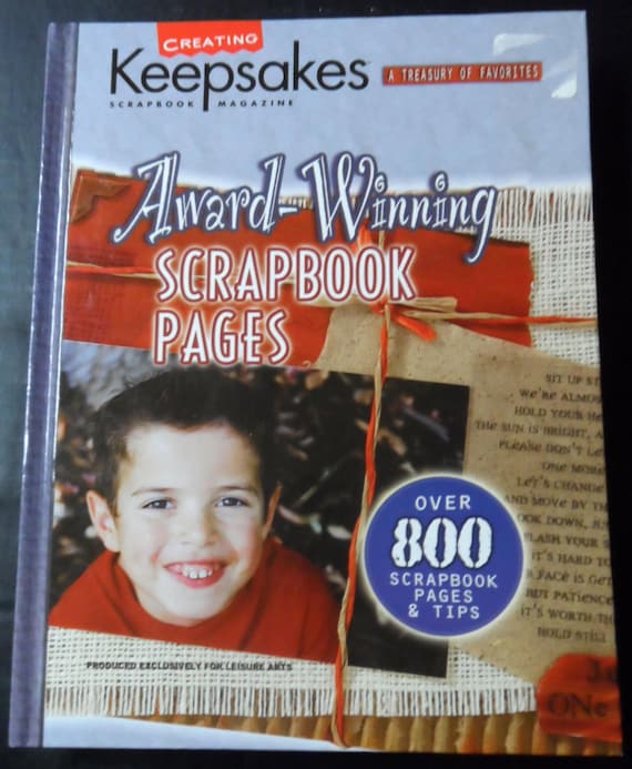 Scrapbook Magazine Hardcover Book Creating Keepsakes Award