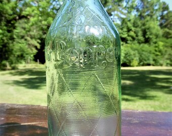 Vintage 1950s-1960s Collectible "Grenade" Style No Deposit-No Return Dr. Pepper Soda Bottle