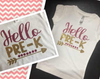 pre k shirts