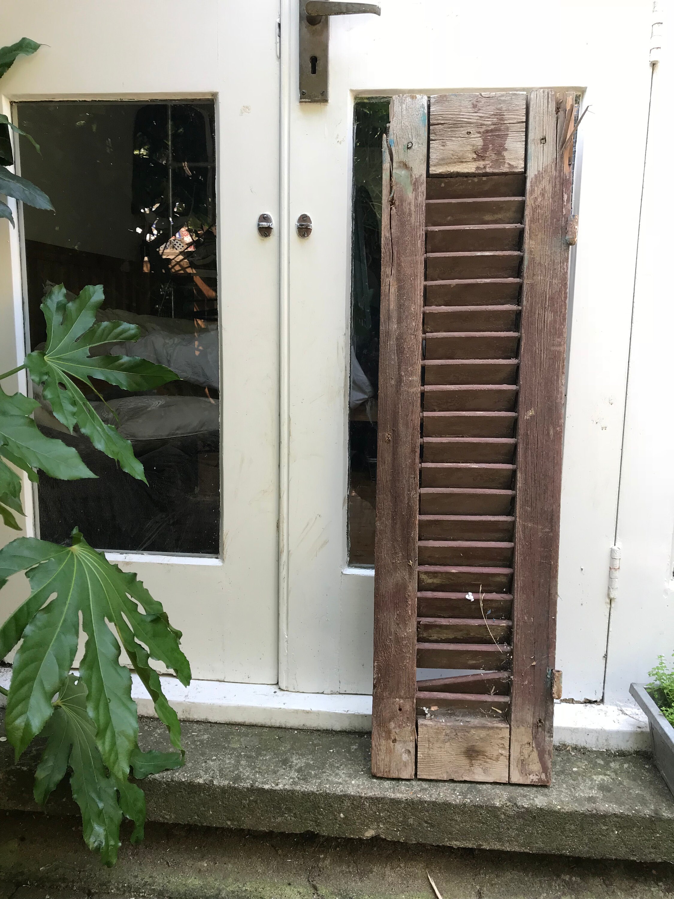 Rustic Solid Wood Distressed French Shutter Sold By Rusticshutterstore $3602 Rustic Solid Wood Distressed French Shutter Sold By Rusticshutterstore $3602