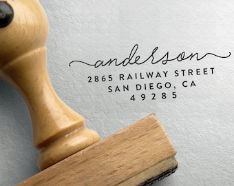 CUSTOM ADDRESS STAMP, Self Ink Return Address Stamp, Personalized Address Stamp, Self Ink Custom Address Stamp, Wedding Address Stamp