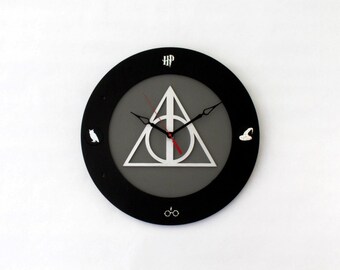 Deathly Hallows Harry Potter 14" Wall Clock