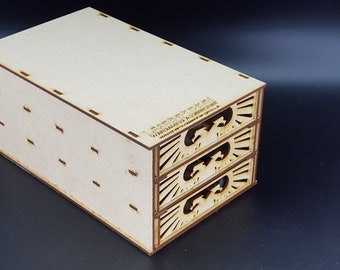 Imperial Rack Storage Unit - 3 Drawer Unit