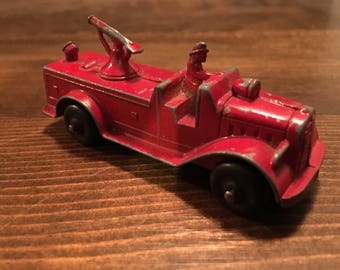 Tootsie Toy Insurance Patrol Fire Truck