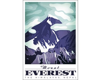 Mount Everest Poster
