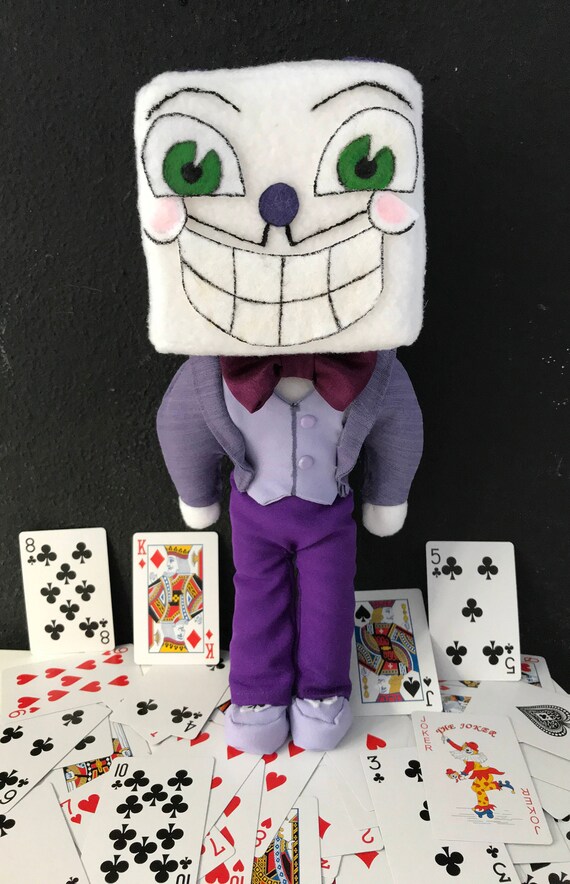 cuphead king dice plush