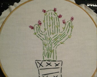 Prickly Pear Cactus stitch