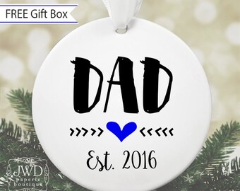 dad christmas ornament first christmas as daddy husband pregnancy reveal ornament new dad gift christmas gift for new dad or550 - Dad Christmas Ornament dad christmas ornament first christmas as daddy husband pregnancy reveal ornament new dad gift christmas gift for new dad or550 - Dad Christmas Ornament