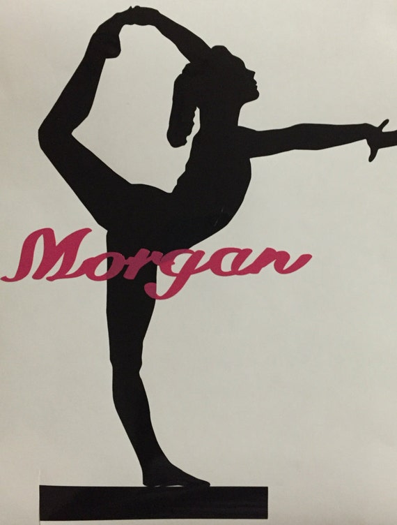 Gymnastic Decal Gymnastics Car Decal Gymnast Decal