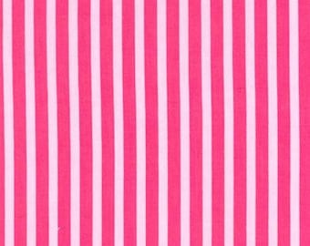 Nine (9) Yards - Clown Stripe Pink Fabric Michael Miller CX3584-Girl-D