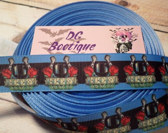 Grosgrain Ribbon, tattoo ribbon, Lucky 13, Horseshoe