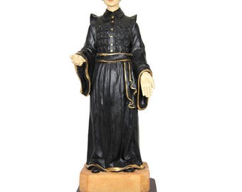 10" Hand Painted Dr Sousa Martins Religious Statue #13105