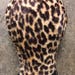 Antique Vintage Leapard Display Head mannequin