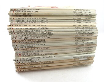 Vintage Pleasant Company American Girl doll books - Samantha, Kirsten, Molly, Felicity, Josefina, Addy, paperbacks, your choice!