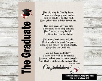 Graduation Gift Graduation Poem Rumi Poem Travel Poem Gift for