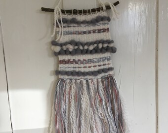 Hand made woven wall hanging for home decoration
