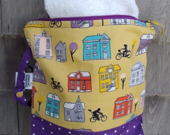 Wet bag, Waterproof Bag, Swim Bag, Cloth Diaper, WetBag, Baby Shower Gift, Zipper Wet Bag, PUL bag, Beach Bag, Travel Wet Bag, Reusable Bag