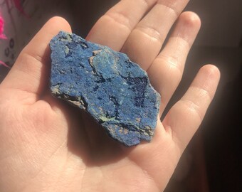 Azurite & Malachite -Crystal - Gems - Rough Stone - Reiki - Healing Stones - Healing Crystals - Chakras - Healing - Metaphysical - Blue