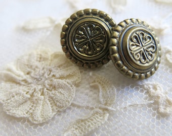 Small metal buttons for costumes and celtic fashion