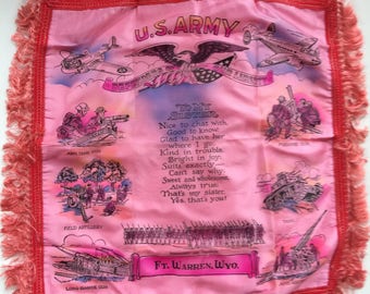 WWII Souvenir Ft. Warren Pillow Case
