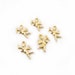 Angel Charm, 25mm Angel Charm, Gold Color Angel Charm, 5 pcs Angel Charm, Jewelry Making, DIY Craft Supplies, DIY Charms