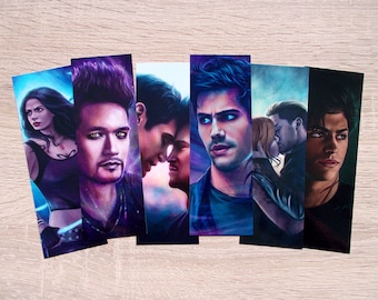 Shadowhunters bookmarks (regular size)