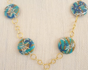 Starfish/seashell necklace
