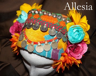 ATS Tribal Fusion Belly Dance Headpiece, Allesia
