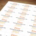 Personalised Etsy Order Thank You / Etsy Review Stickers / Labels Adhesive for Postage, Packaging, Products, Mailing, Envelope Seal