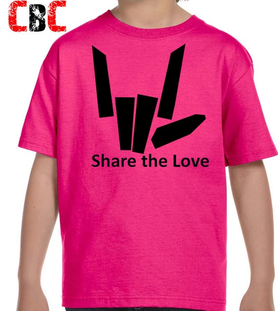 share the love merch kids