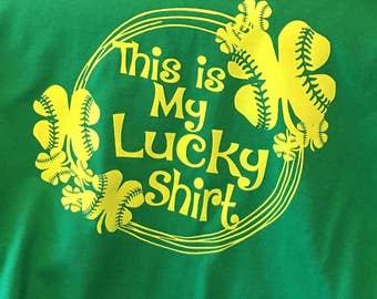 Lucky Tee-Softball or Baseball