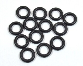 10mm Black Rubber O-Rings
