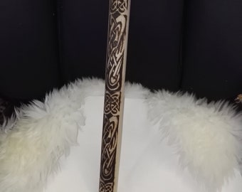 Rustic Norse Dragon Natural wooden engraved Rolling pin kitchen baking cooking utensils bakewear #viking #norse #kitchenware #baking #Etsy
