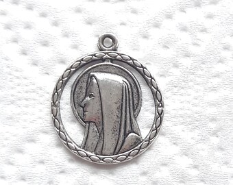 LOURDES - Antique French Medal