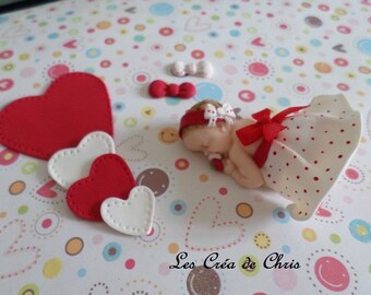 baby girl skirt strapless fimo.