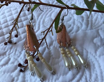 Don't keep me hanging leather earrings