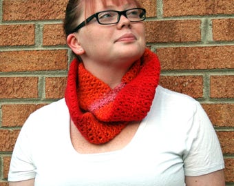 Red Delicious Infinity Scarf