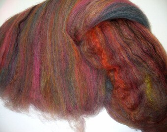 Multi Fibered Batt for Hand Spinning Yarn